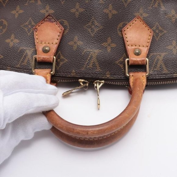 Louis Vuitton Alma Brwon Monogram Canvas Shoulder Bag - Picture 7 of 12
